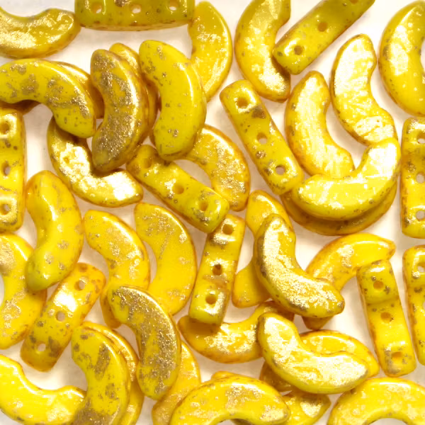 Opaque Jonquil Gold Splash Arcos 5g