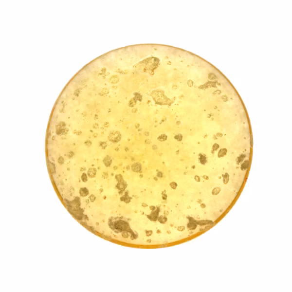 Light Topaz Gold Splash Cabochon Par Puca 25mm 1st