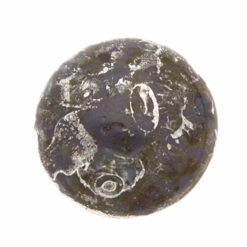 Purple Patina Silver Cabochon Par Puca 18mm 1st