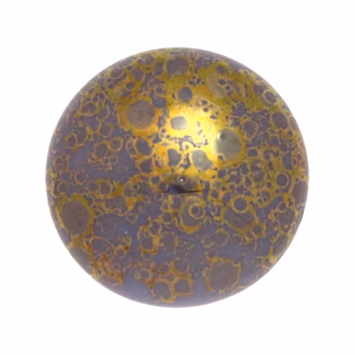 Purple Teracota Bronze Cabochon Par Puca 25mm 1st