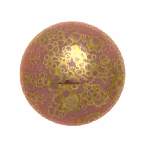 Opaque Rose Teracota Bronze Cabochon Par Puca 25mm 1st