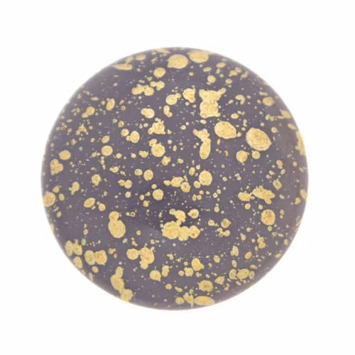 Purple Gold Splash Cabochon Par Puca 25mm 1st