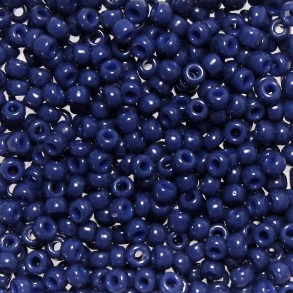 Duracoat Opaque Navy Blue 8-4493 Miyuki Seedbeads 8/0 10g