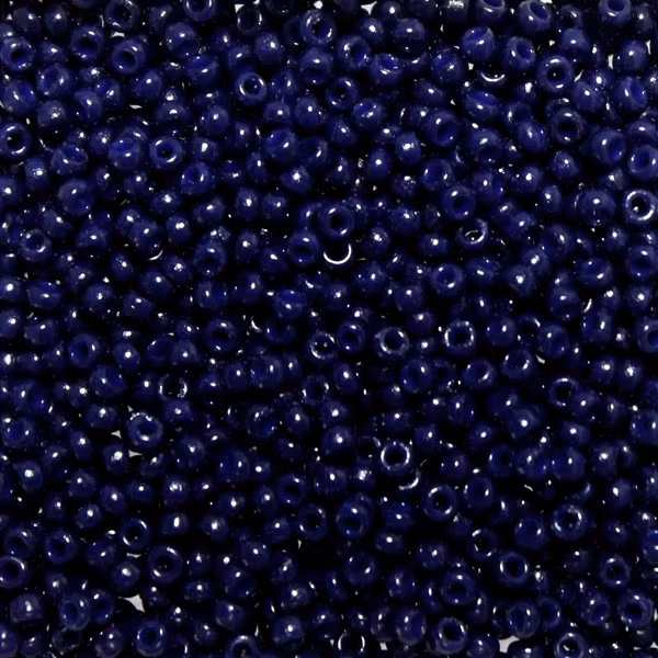Duracoat Opaque Dark Navy Blue 11-4494 Miyuki Seedbeads 11/0 10g