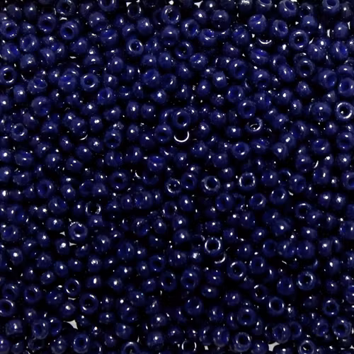 Duracoat Opaque Dark Navy Blue 11-4494 Miyuki Seedbeads 11/0 10g