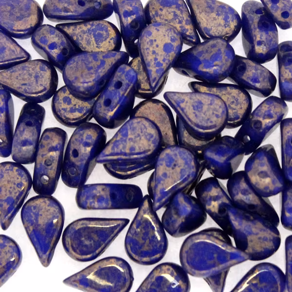 Opaque Blue Teracota Bronze Amos 5g