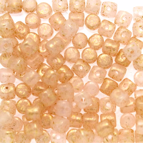 Light Pink Opal Gold Splash Minos 5g