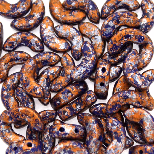 Opaque Dark Blue Tweedy Copper Arcos 5g