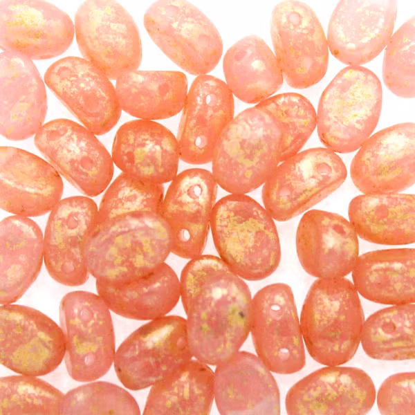 Light Rose Opal Gold Splash Samos 5g