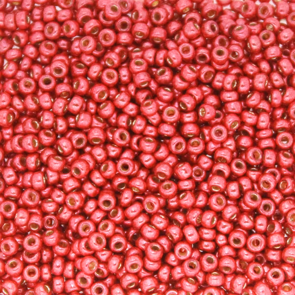 Duracoat Galvanized Light Cranberry 11-4211 Miyuki Seedbeads 11/0 10g