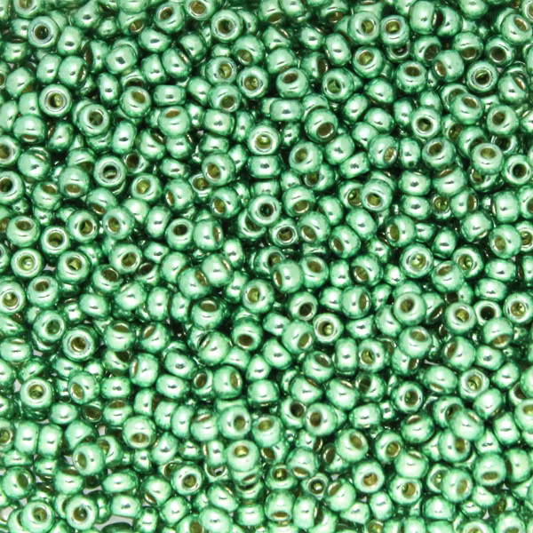 Duracoat Galvanized Dark Mint Green 11-4214 Miyuki Seedbeads 11/0 10g