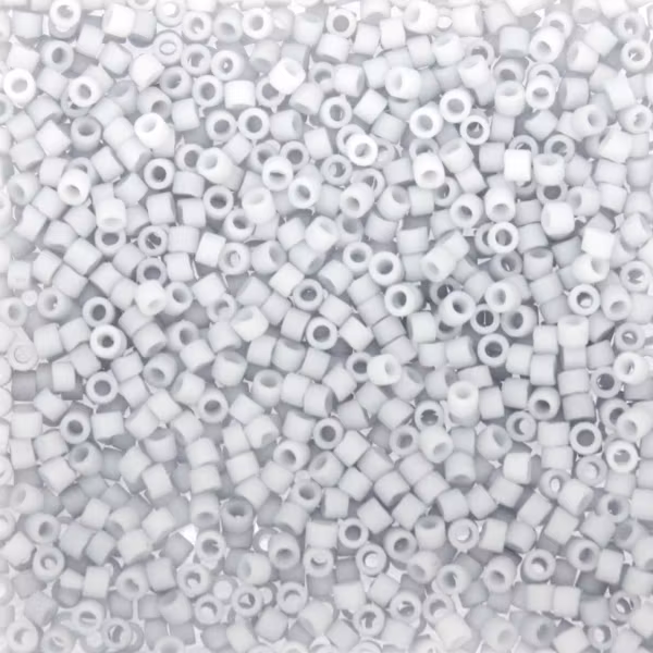 Matte Opaque Light Gray DB-0357 Delica 11/0 5g