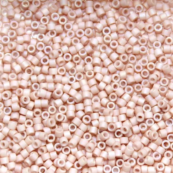 Matte Opaque Pink Champagne AB DB-1525 Delica 11/0 5g