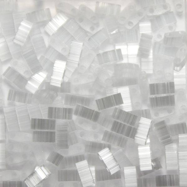 Crystal Silk Satin HTL0037 Miyuki Half Tila 5g