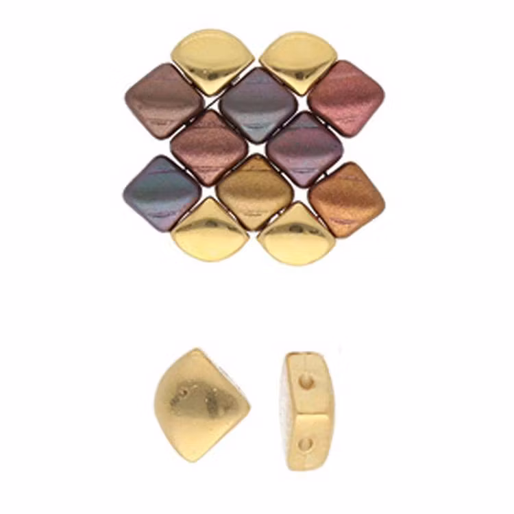 Cymbal Kardiani Guldpläterad 6,8x8mm 1 st
