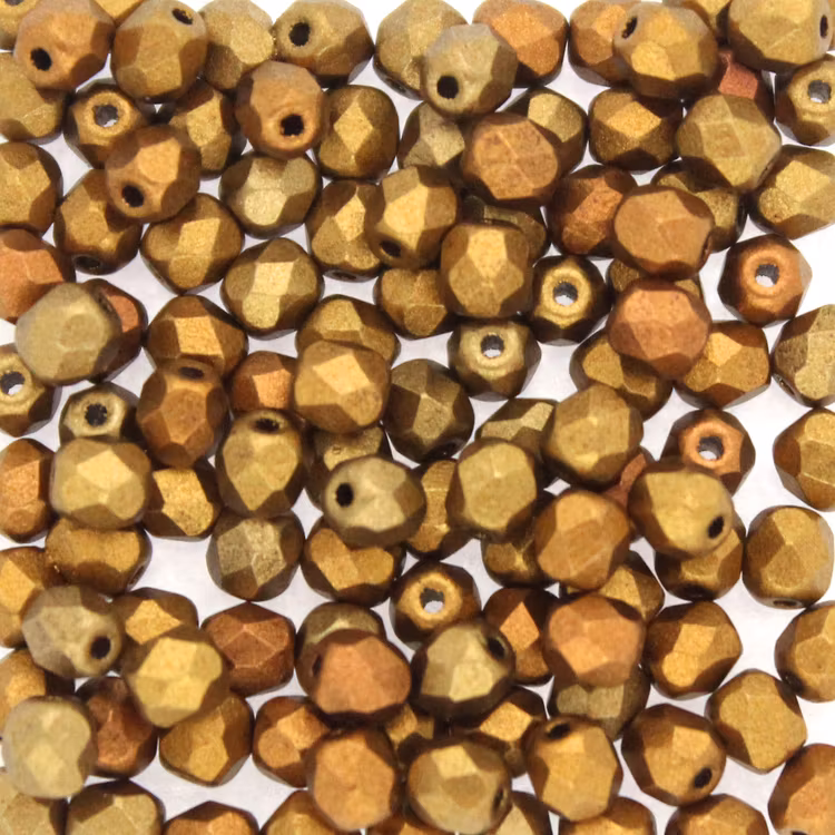 Metallic Mix Fire Polish 4mm 100st