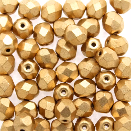 Aztec Gold Fire Polish 6mm 50st