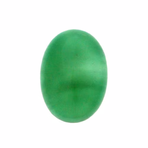 Grön Agat Oval Cabochon 25x18mm 1st