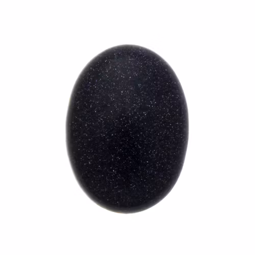 Blå Guldsten Oval Cabochon 30x22mm 1st