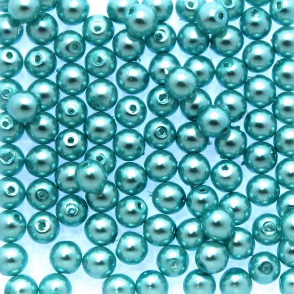 Aqua Vaxade Runda/Druks 4mm 100st