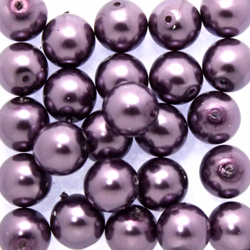 Violet Vaxade Runda/Druks 8mm 25st