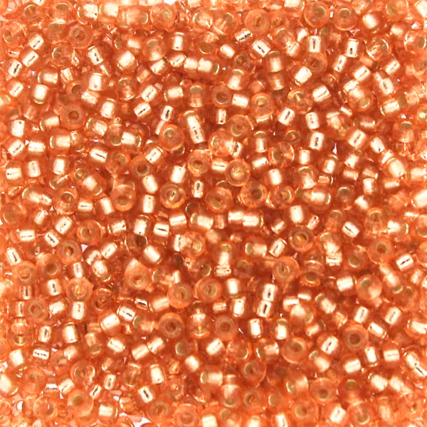 Duracoat Silverlined Dyed Rose Copper 15-4262 Miyuki Seedbeads 15/0 5g