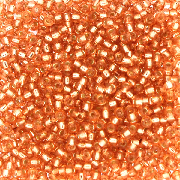 Duracoat Silverlined Dyed Rose Copper 11-4262 Miyuki Seedbeads 11/0 10g