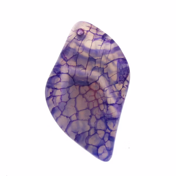 DFDPB Hänge 01 Löv Agat 52x32mm 1st