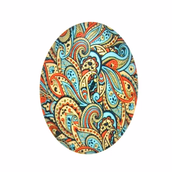 Geometriska Former 2 Cabochon 40x30mm 1st