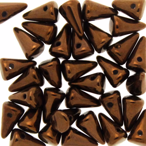 Jet Bronze Spikes 5x8mm 5g