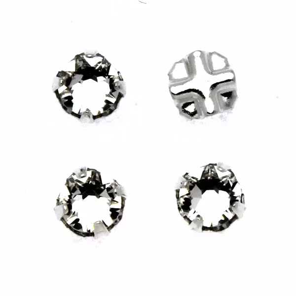 Crystal Swarovski Rose Montées ss30 53103 4st