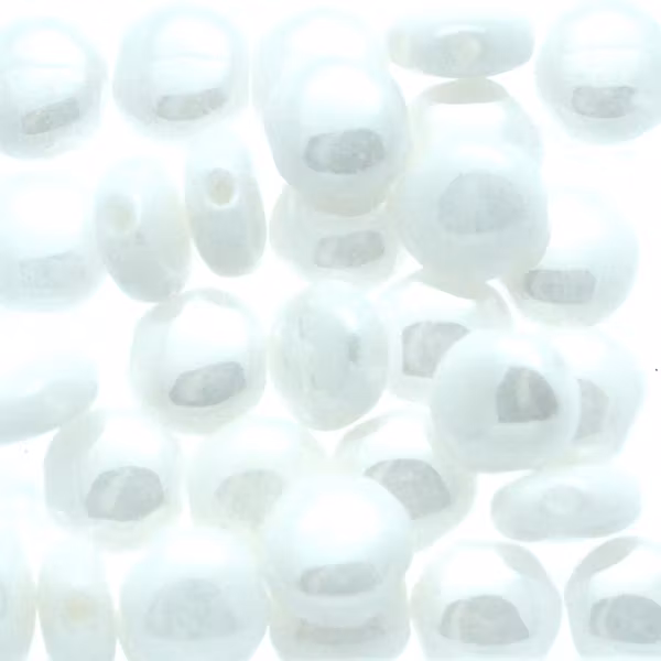 Opaque White Shimmer DiscDuo 5g