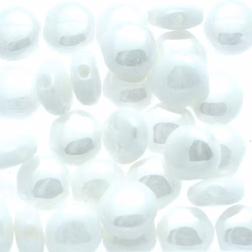 Opaque White Shimmer DiscDuo 5g