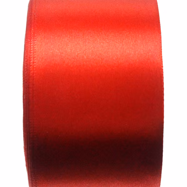 Röd Satinband 50mm 1m