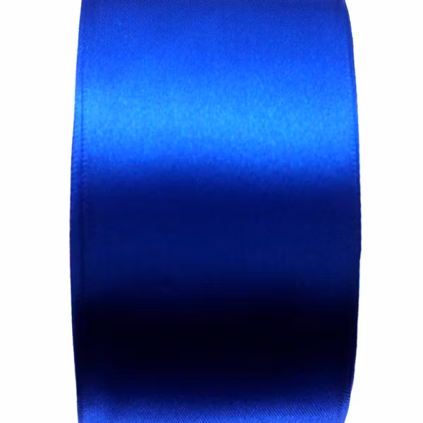 Koboltblå Satinband 50mm 1m