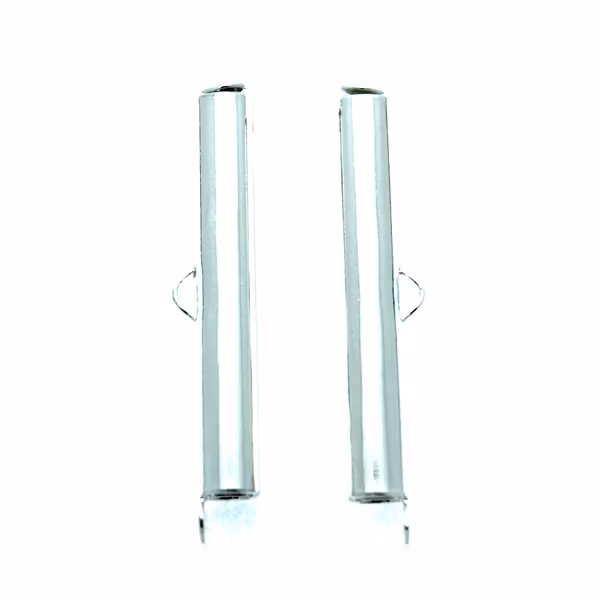 Slide Tube Silverpläterad 30mm 2st