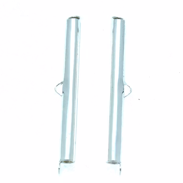 Slide Tube Silverpläterad 40mm 2st