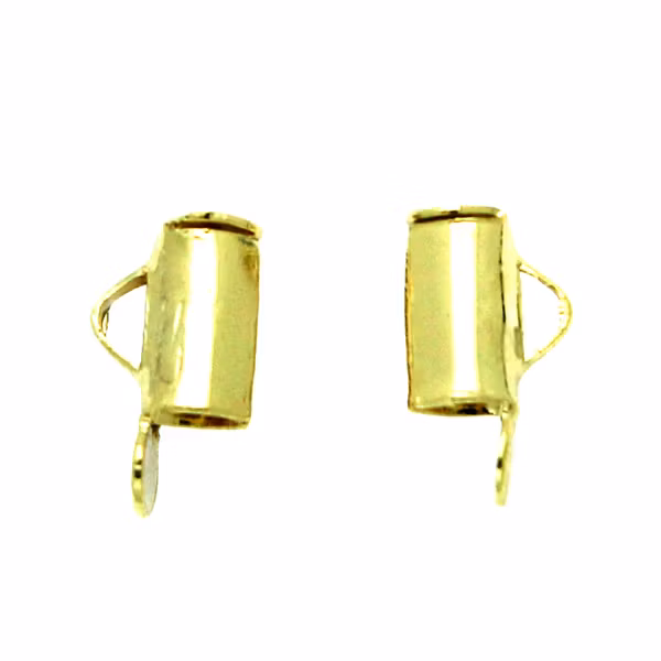 Slide Tube Guldpläterad 5,5mm 2st