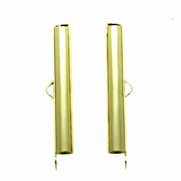 Slide Tube Guldpläterad 30mm 2st