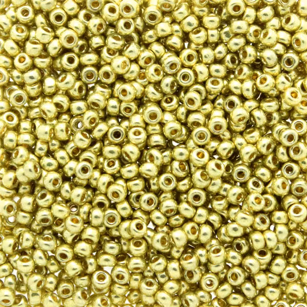 Duracoat Galvanized Yellow 11-5102 Miyuki Seedbeads 11/0 10g