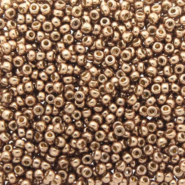 Duracoat Galvanized Light Champagne 11-5104 Miyuki Seedbeads 11/0 10g