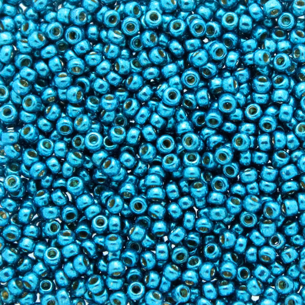 Duracoat Galvanized Capri Blue 11-5113 Miyuki Seedbeads 11/0 10g