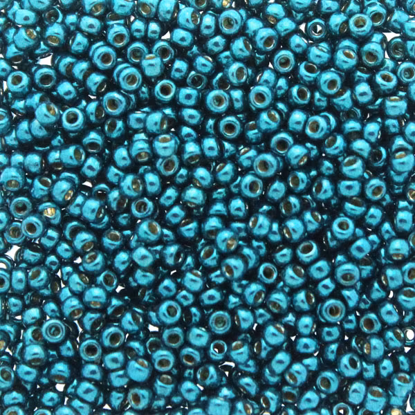 Duracoat Galvanized Posedion Blue 11-5115 Miyuki Seedbeads 11/0 10g