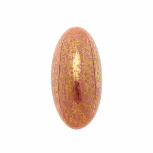 Opaque Rose Teracota Bronze Athos Par Puca 20x10x6mm 1st