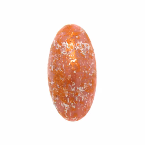 Opaque Rose Tweedy Copper Athos Par Puca 20x10x6mm 1st