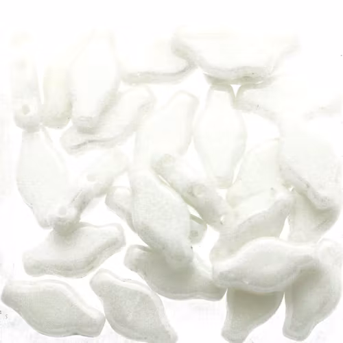 Opaque White Luster Navette 10g
