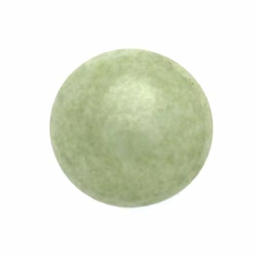 Opaque White Mint Luster Cabochon Par Puca 25mm 1st