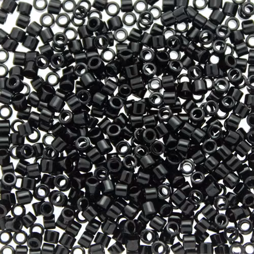 Opaque Black DBM-0010 Delica 10/0 5g