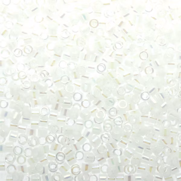 White Pearl AB DBM-0202 Delica 10/0 5g