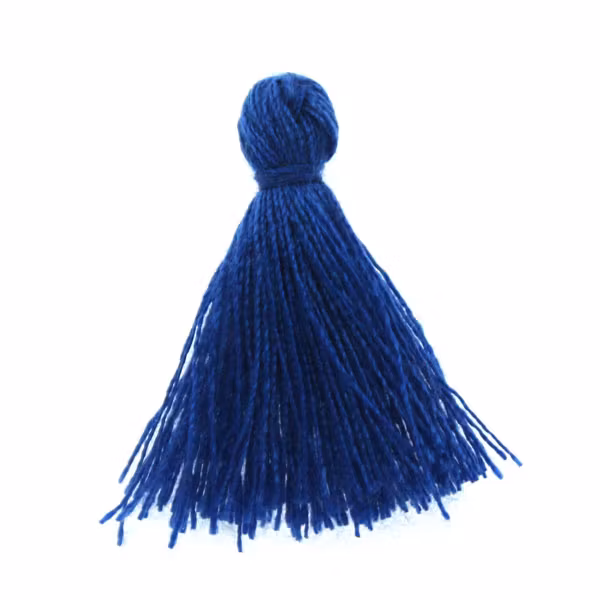 Dark Blue Tassel/Tofs Ø5mm 3cm 1st